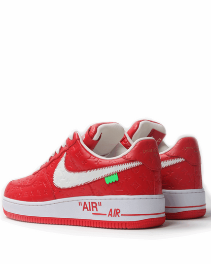 Louis Vuitton x Nike Air Force 1 Low 'By Virgil Abloh Red'