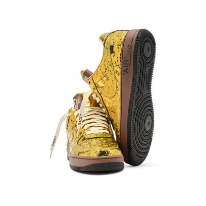 Louis Vuitton x Nike Air Force 1 Low 'Gold'