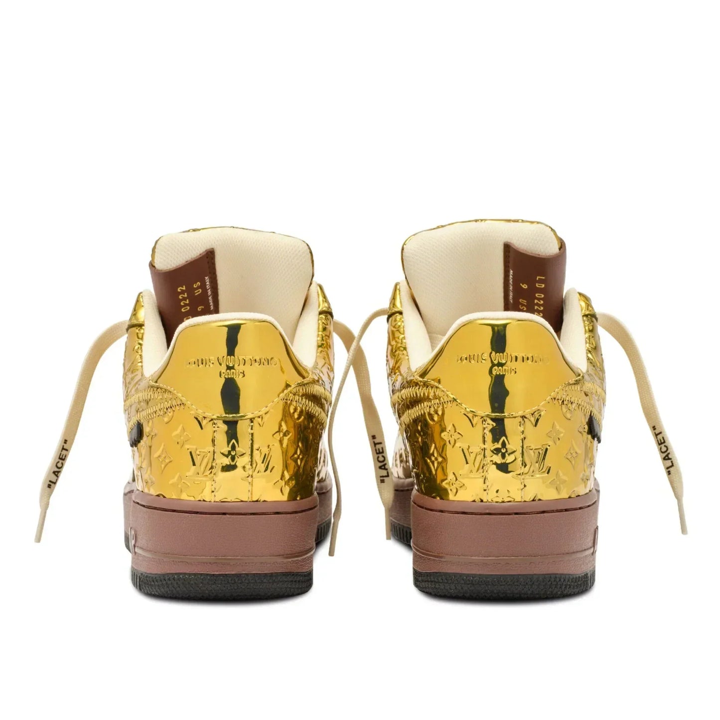 Louis Vuitton x Nike Air Force 1 Low 'Gold'